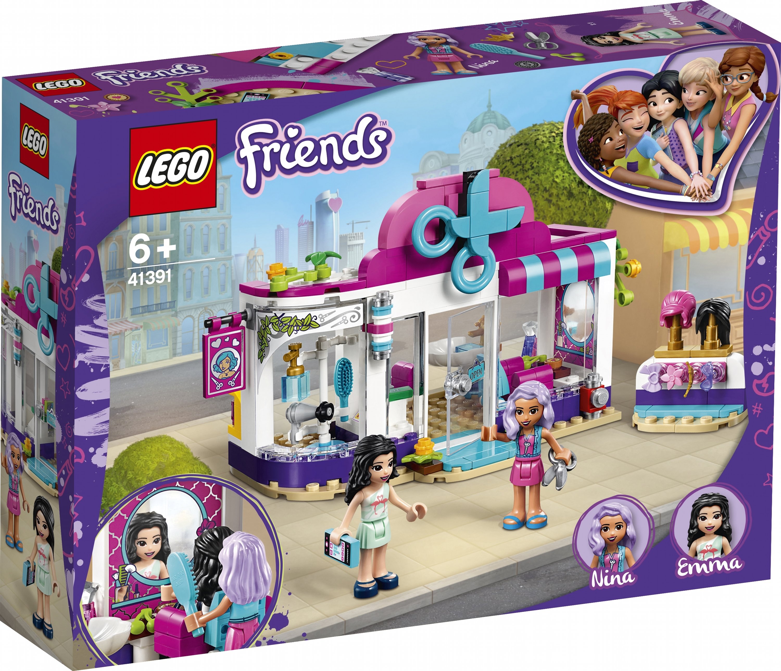 

LEGO Friends Парикмахерская Хартлейк Сити (41391)