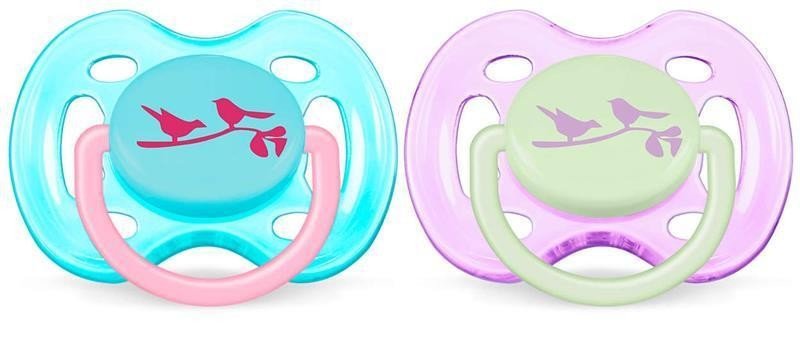 

PHILIPS Avent Ортодонтическая, Fashion, 0-6 мес, 2шт (SCF172/18)