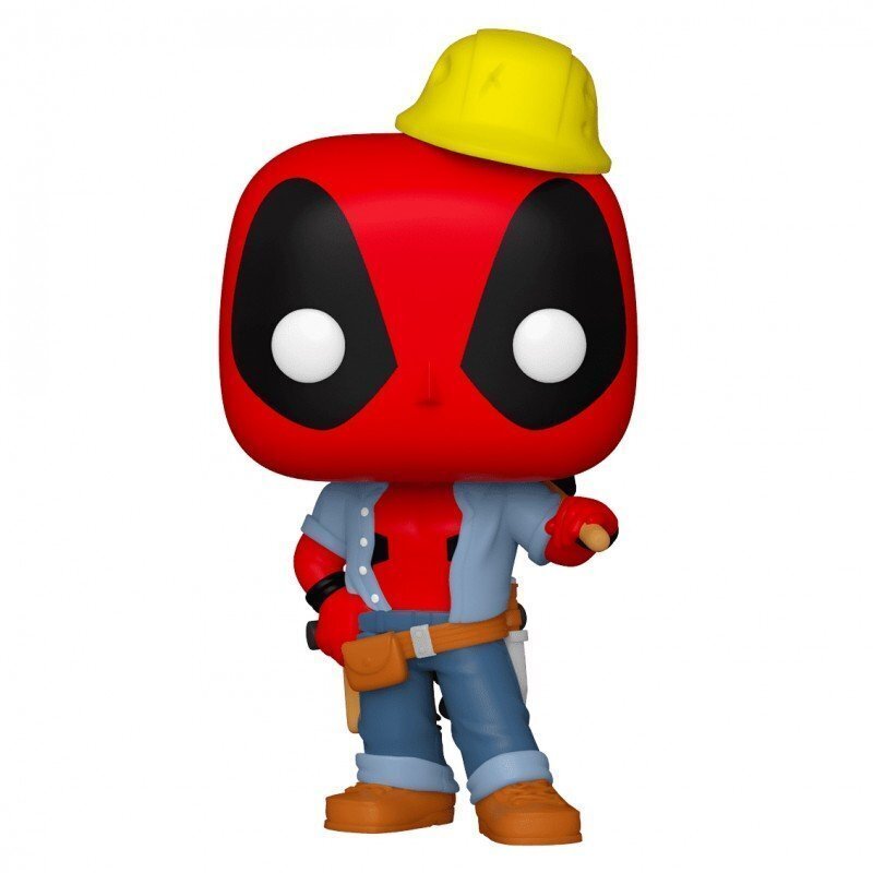 

Funko POP! Bobble Marvel Deadpool 30th Construction Worker (Exc) (FUN2549961), Красный