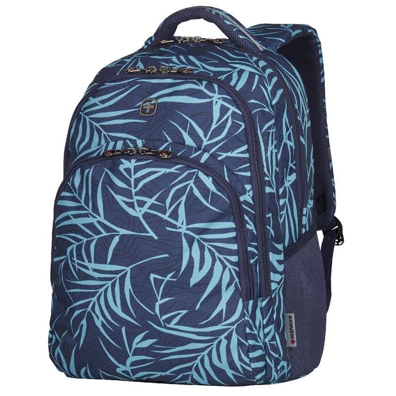 

WENGER Upload 16" Navy Fern Print (606474), Синий