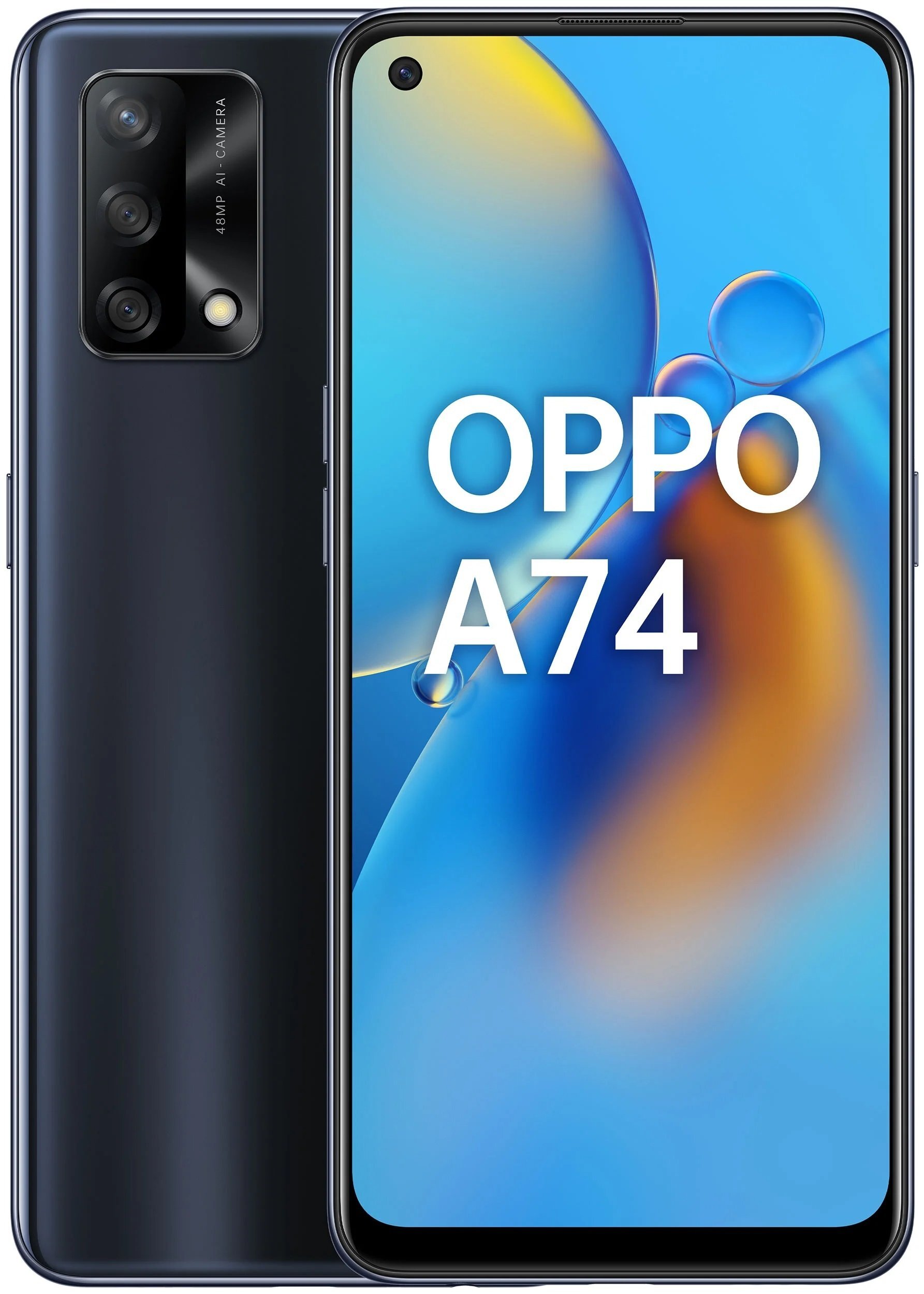 

OPPO A74 4/128Gb (CHP2219) Prism Black, Чёрный