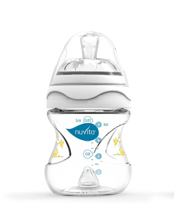 

NUVITA Mimic 150мл. 0м+ Антиколиковая, белая (NV6010White)