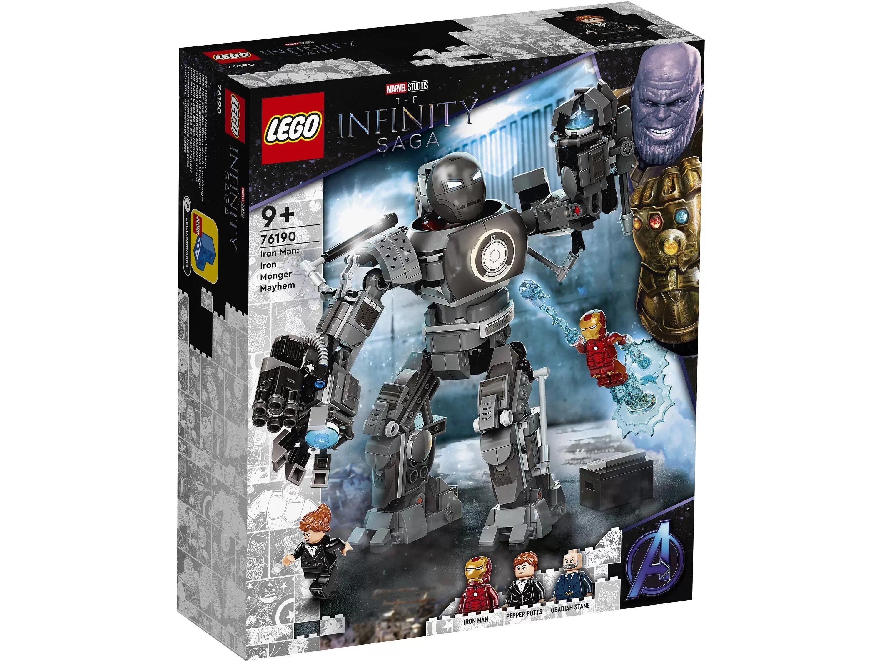 

LEGO Super Heroes Железный человек: схватка с Железным Торговцем (76190)