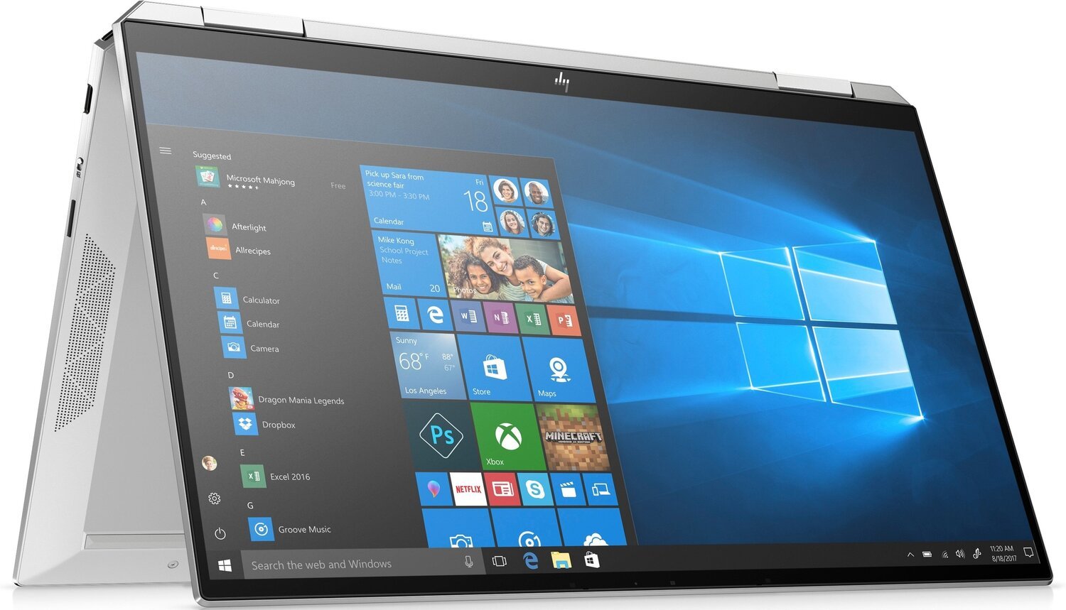 

HP Spectre x360 13-aw2010ur (2X1W8EA), Серебристый