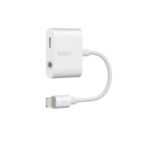

BELKIN Lightning to 3.5 mm audio + power (F8J212btWHT)