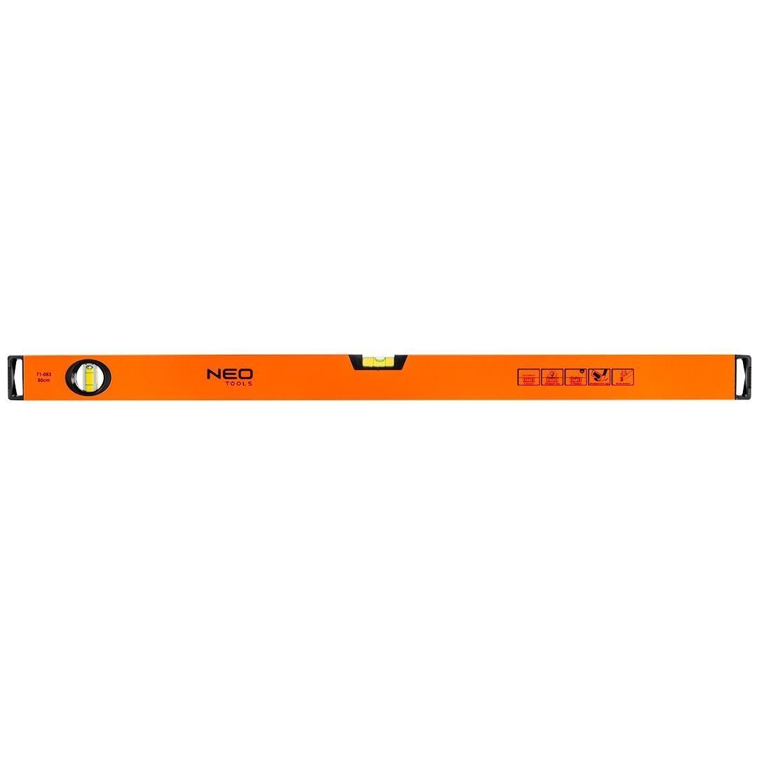

Neo Tools алюминиевый, 80 см, 2 капсулы, фрезерованный (71-083), Оранжевый
