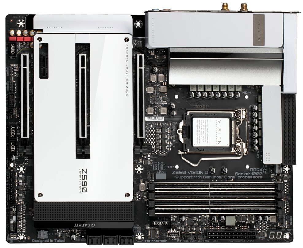 

GIGABYTE Z590 VISION D
