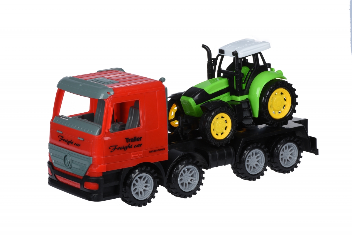 

Same Toy Super Combination Тягач Красный с трактором (98-84Ut-1)