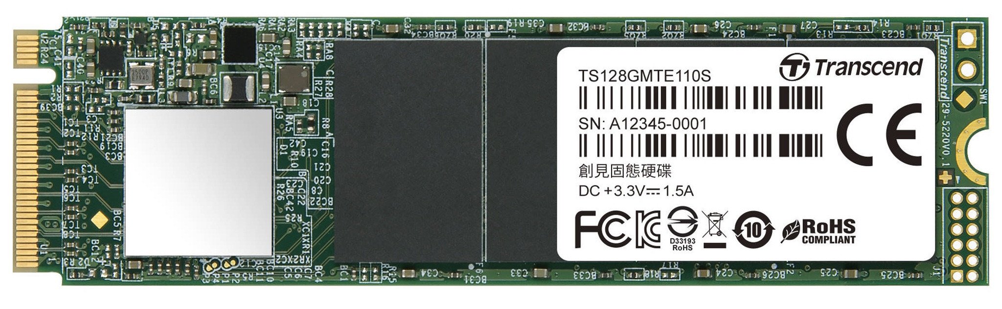 

TRANSCEND TS128GMTE110S