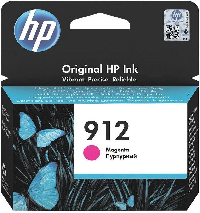 Акция на HP 912 Magenta Original Ink Cartridge (3YL78AE) от Repka