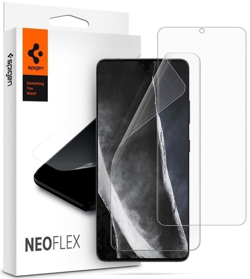

Spigen для Galaxy S21 (G998) Ultra NeoFlex Solid HD Clear (AFL02533), Прозрачный
