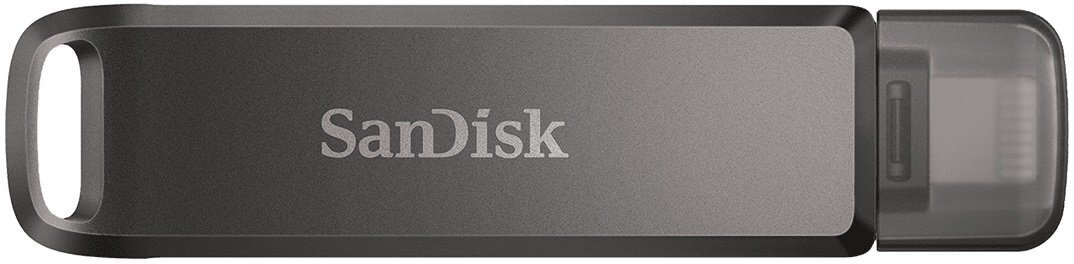 

SANDISK 128GB iXpand Drive Luxe Type-C/Lightning APPLE (SDIX70N-128G-GN6NE), Чёрный