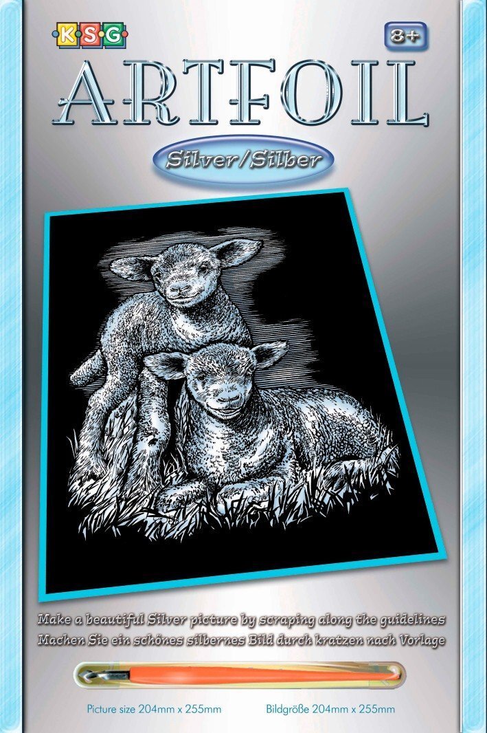 

Sequin Art ARTFOIL SILVER Lambs (SA0538)