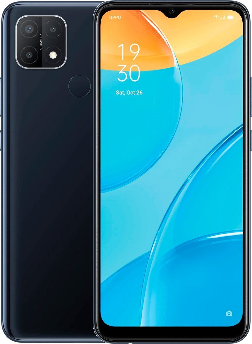 

OPPO A15s 4/64Gb (CPH2179) Black, Чёрный