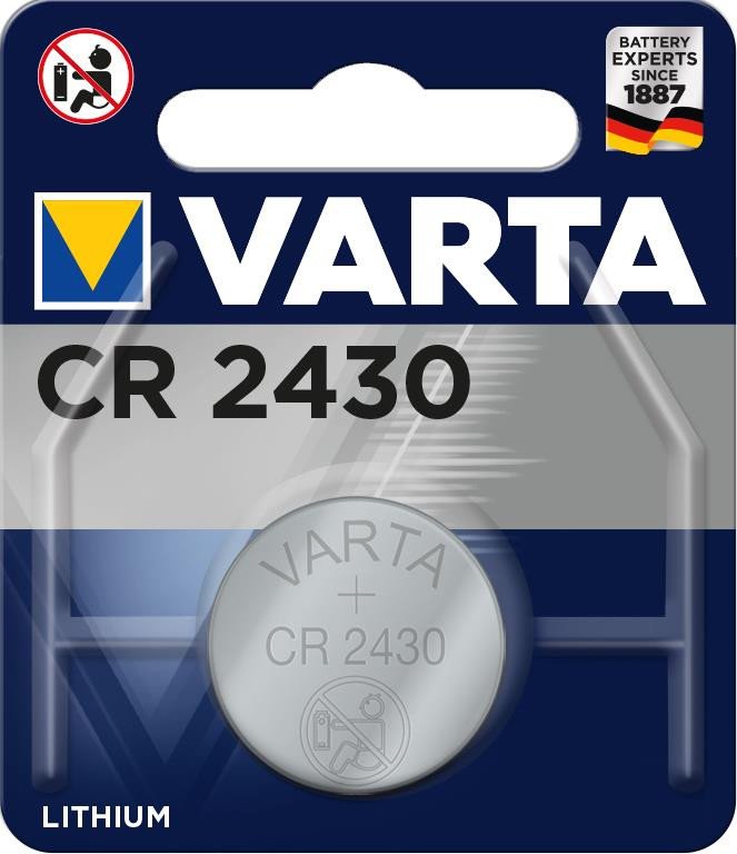 

VARTA CR 2430 BLI 1 LITHIUM (06430101401)