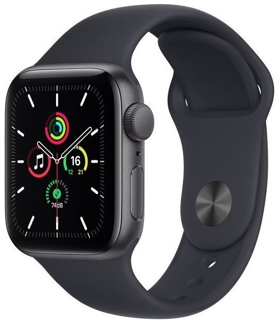 

APPLE Watch SE Space Gray 44mm Midnight Sport Band (MKQ63UL/A)