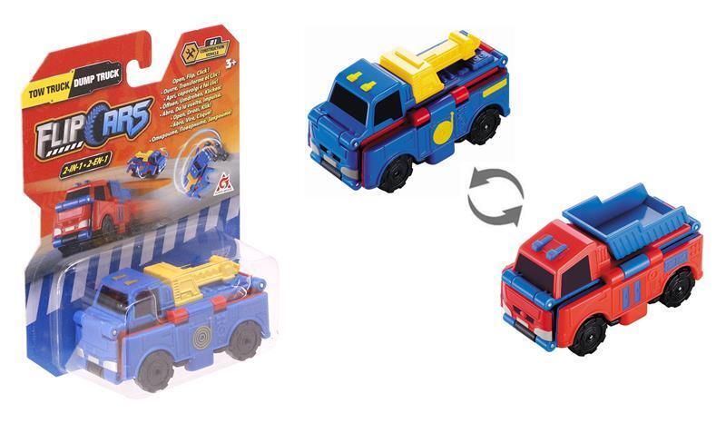 

Flip Cars 2 в 1 Кран и Самосвал (EU463875-01), Разноцветный
