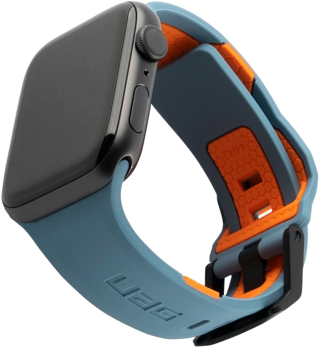 

UAG для APPLE Watch 44/42 Civilia, Slate/Orange (19148D115497)