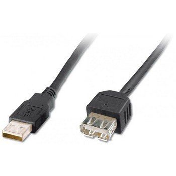 

DIGITUS USB 2.0 (AM/AF) 3.0m, black (AK-300200-030-S)