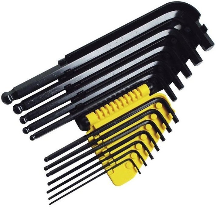 

Stanley шестигранные, 12 шт, 1/16 - 3/8 (0-69-257)