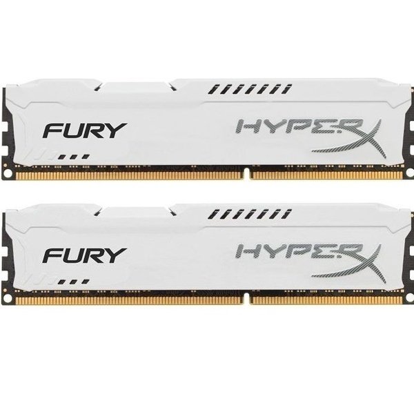 

HyperX DDR3-1600 2x8Gb Fury White (HX316C10FWK2/16)