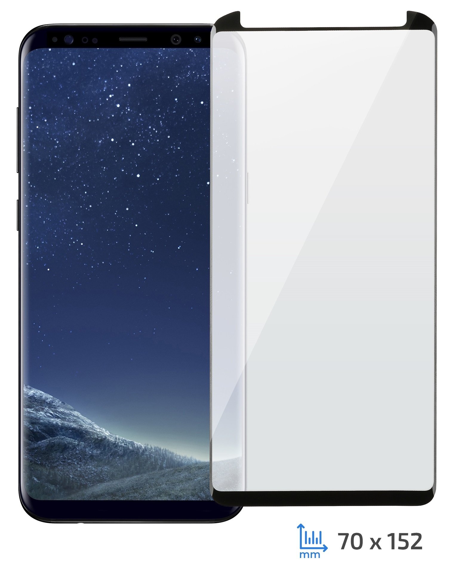 

2E Samsung Galaxy S8+ 3D black border FG (2E-TGSG-GS8P-3D-FG)