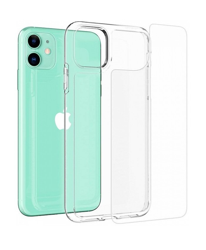 

Spigen для iPhone 11 Quartz Hybrid Crystal Clear (076CS27187), Прозрачный