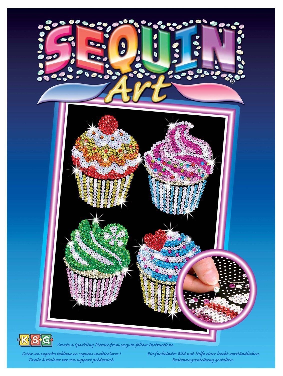 

Sequin Art BLUE Cupcakes (SA1130)