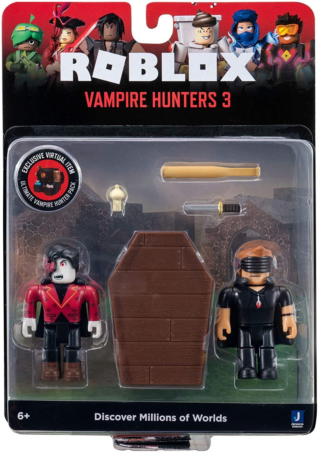 

Jazwares Roblox Game Packs Vampire Hunter 3 W9 (ROB0395), Разноцветный