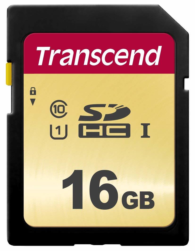 

TRANSCEND SDHC 500S 16GB UHS-I U1 (TS16GSDC500S)