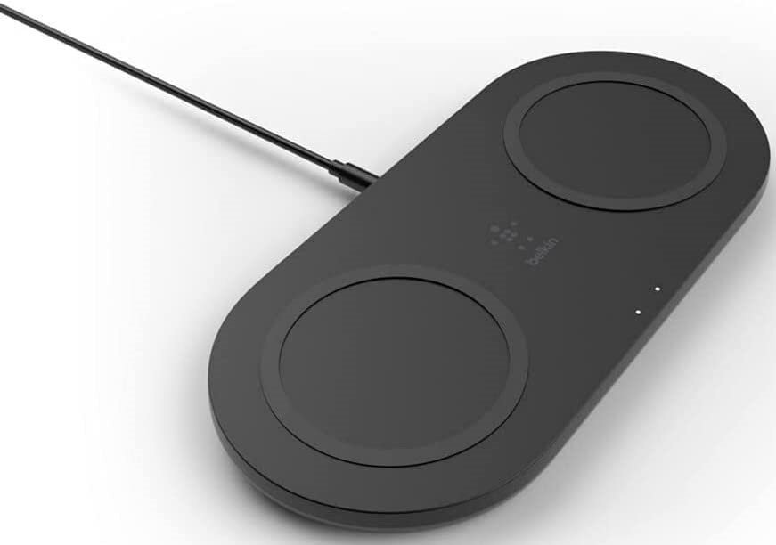 

BELKIN Dual Pads Wireless Charging Qi 15W, black (WIZ008VFBK)