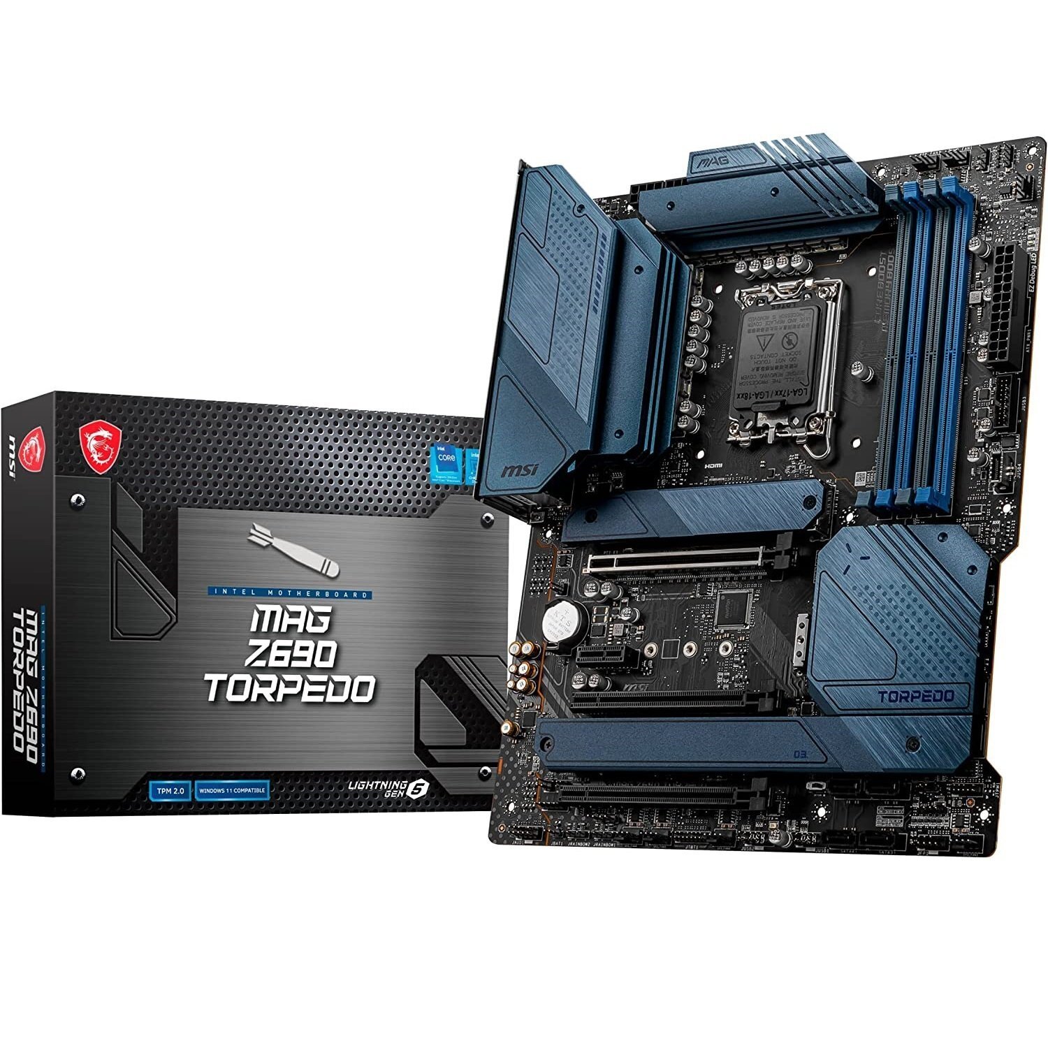 

MSI MAG Z690 TORPEDO, Чёрный