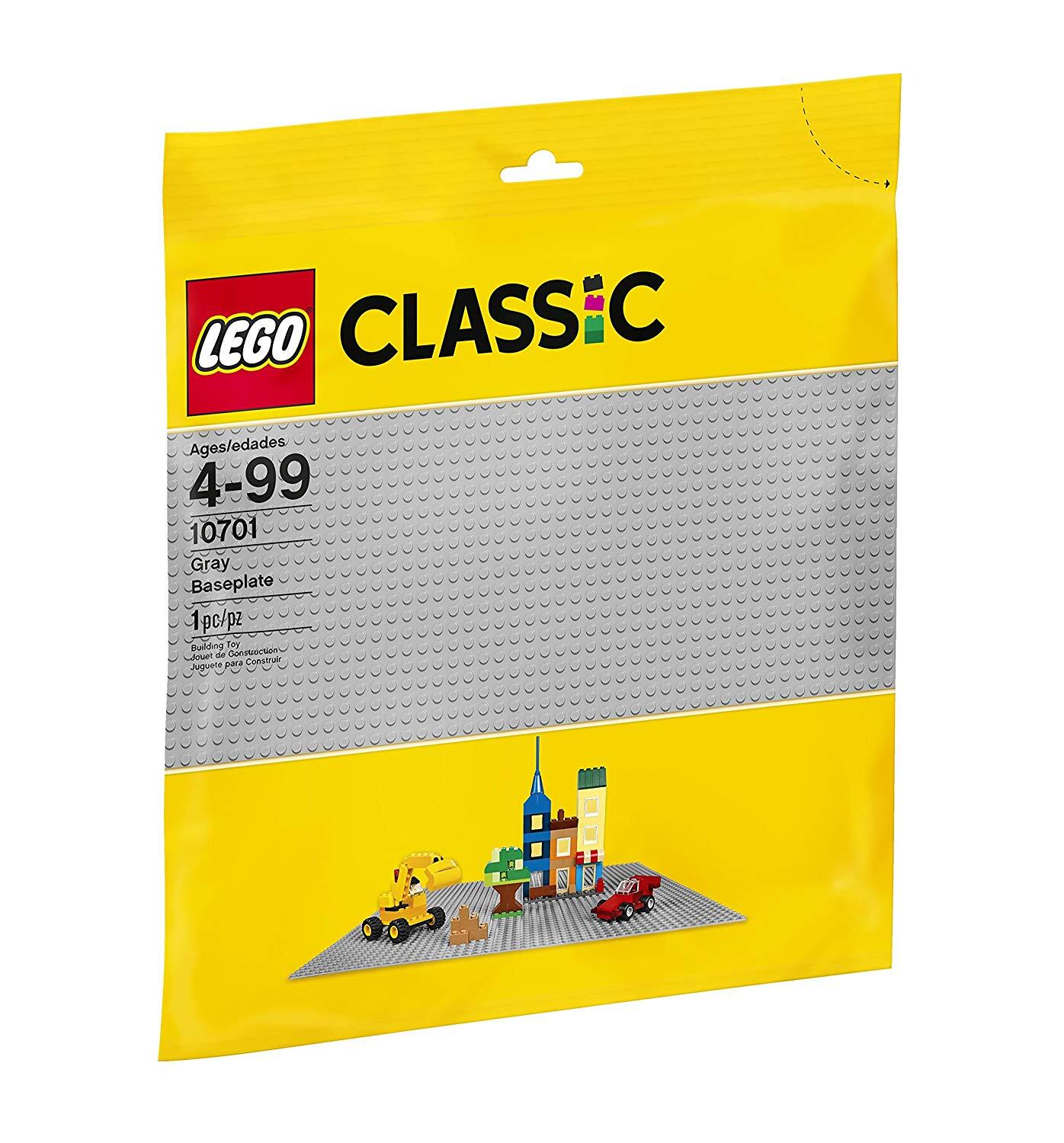 

LEGO Classic Строительная пластина серого цвета (10701)