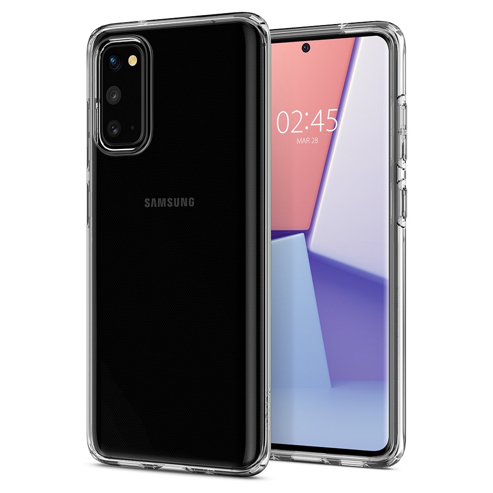 

Spigen для Galaxy S20 Crystal Flex Crystal Clear (ACS00815), Прозрачный