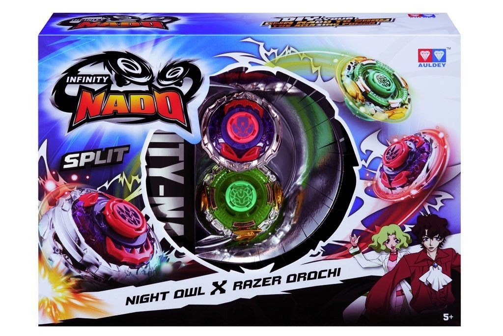 

AULDEY Infinity Nado Сплит Night Owl и Razer Orochi с устройством запуска (YW624604)