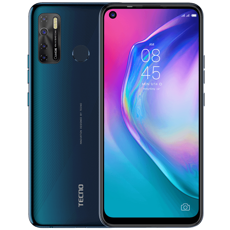 

TECNO Camon 15 (CD7) 4/128 DS Dark Jade, Синий