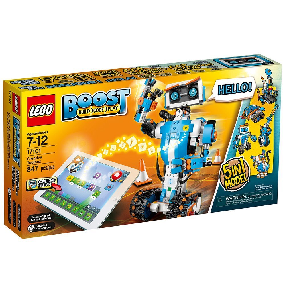

LEGO BOOST Набор для конструирования и программирования (17101)