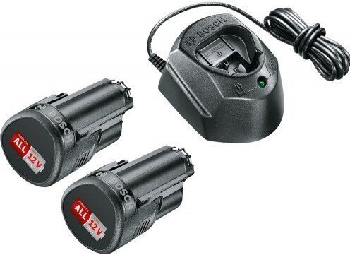

BOSCH 2 АКБ 12В, 1.5Ач и GAL 1210 CV (1600A01L3E)