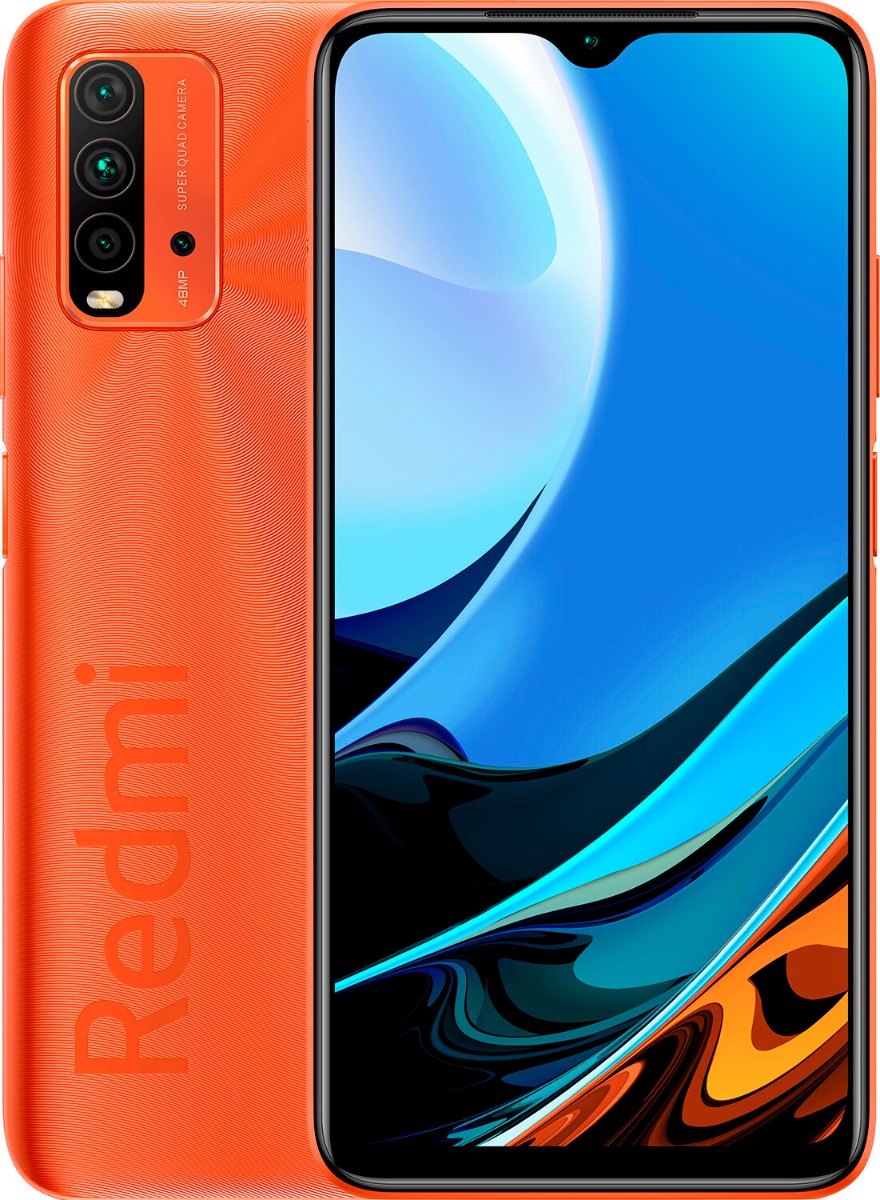 

XIAOMI Redmi 9T 4/128Gb Sunrise Orange, Оранжевый