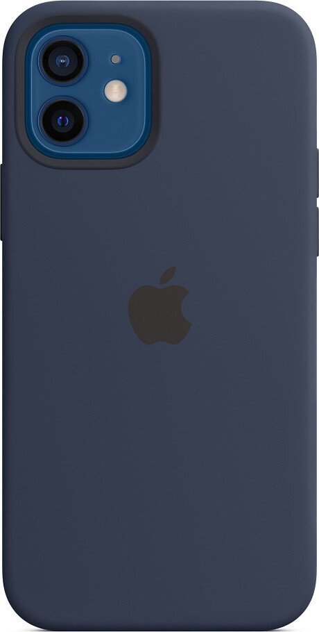 

APPLE для iPhone 12/12 Pro Silicone Case with MagSafe Deep Navy (MHL43ZE/A)