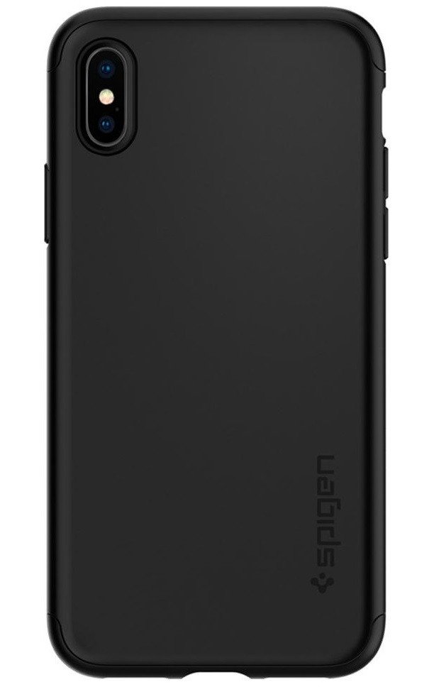 

Spigen для iPhone XS Max Thin Fit 360 Black (065CS24846, Чёрный