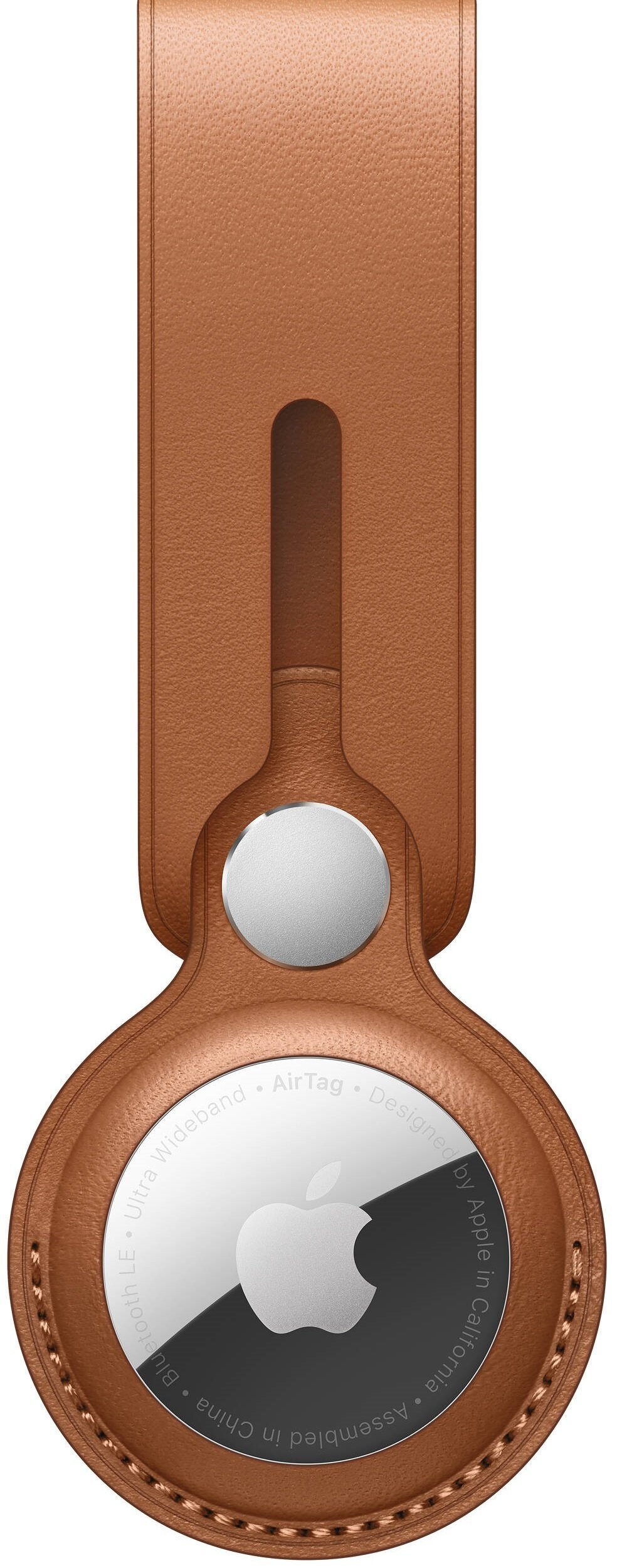 

APPLE для AirTag Leather Loop Saddle Brown (MX4A2ZM/A)