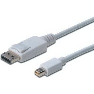 

DIGITUS miniDisplayPort to DisplayPort (AM/AM) 3.0m White