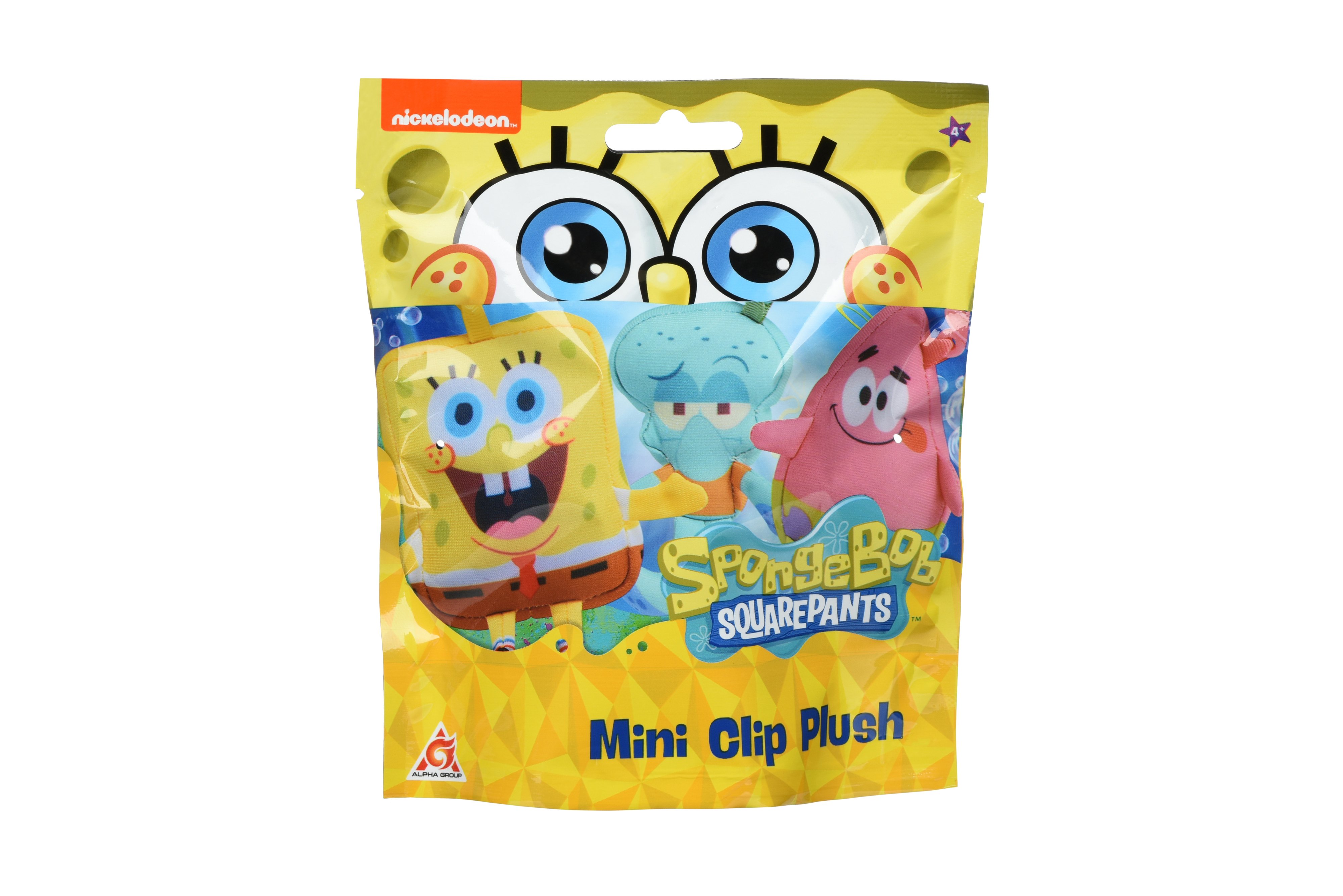 

SpongeBob Mini Key Plush SpongeBob сюрприз (EU690400), Жёлтый