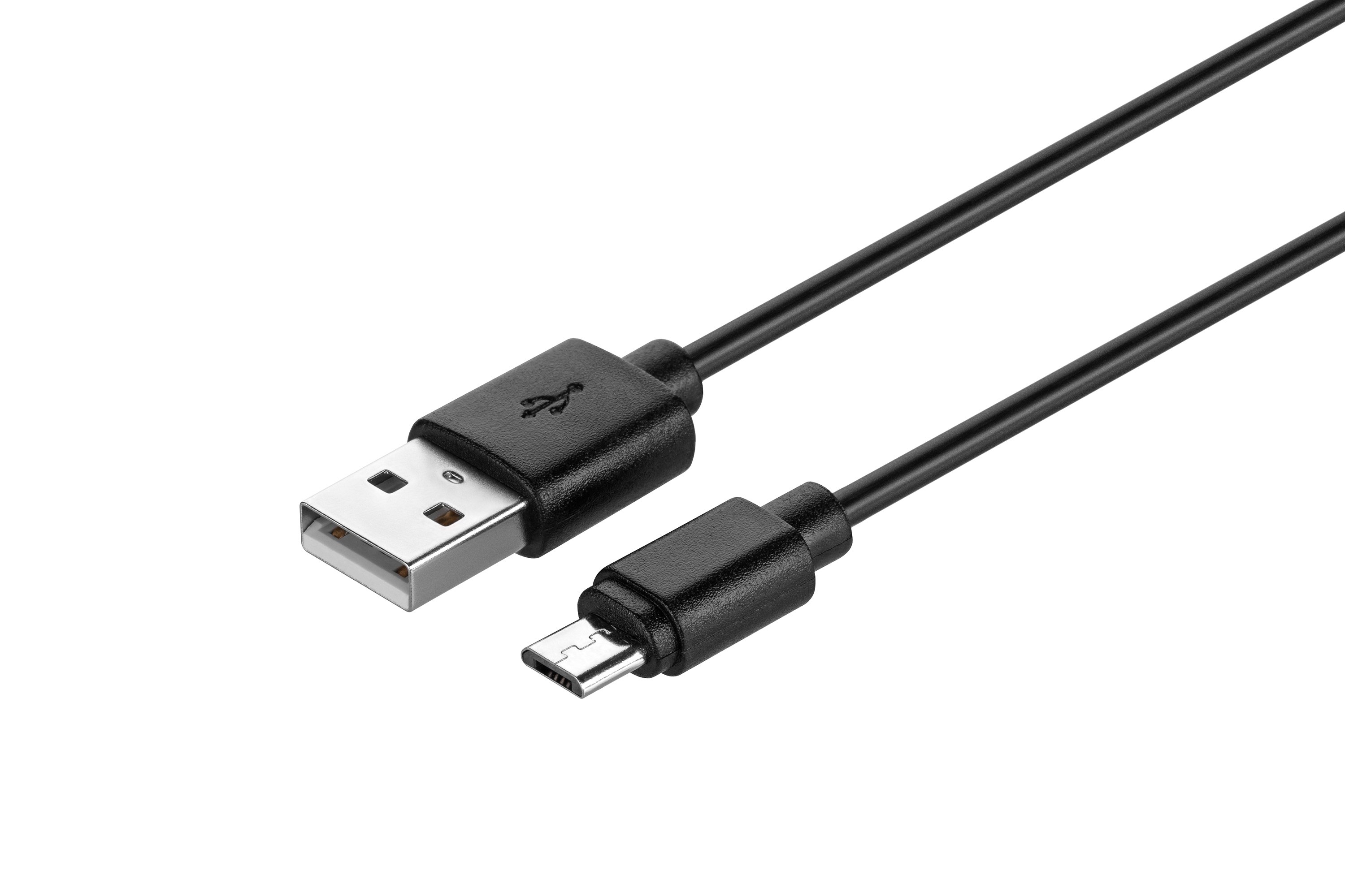 

Kit KITs microUSB 1A Black 1m (KITS-W-001), Чёрный