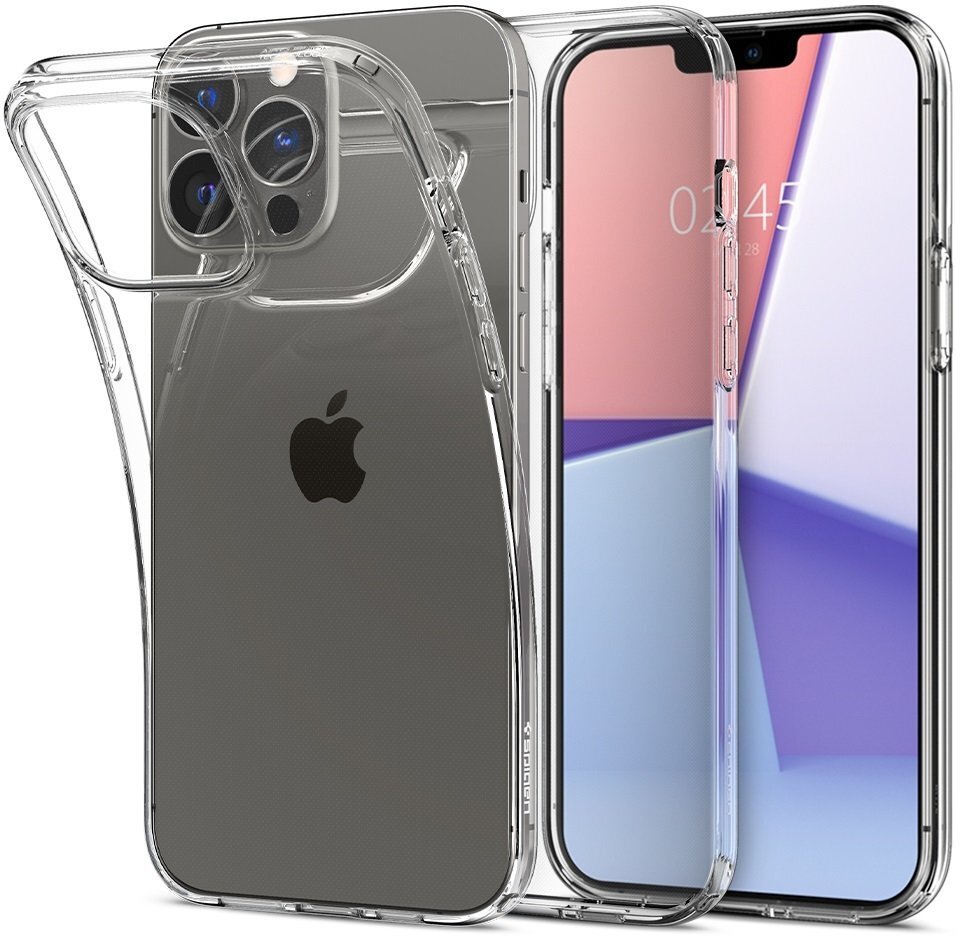 

Spigen для iPhone 13 Pro Max Liquid Crystal Crystal Clear (ACS03197), Прозрачный