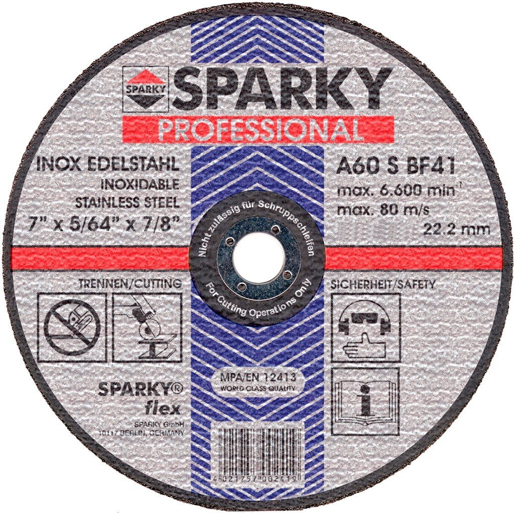 

SPARKY A 60 S, 180x2x22.2 (20009561209)