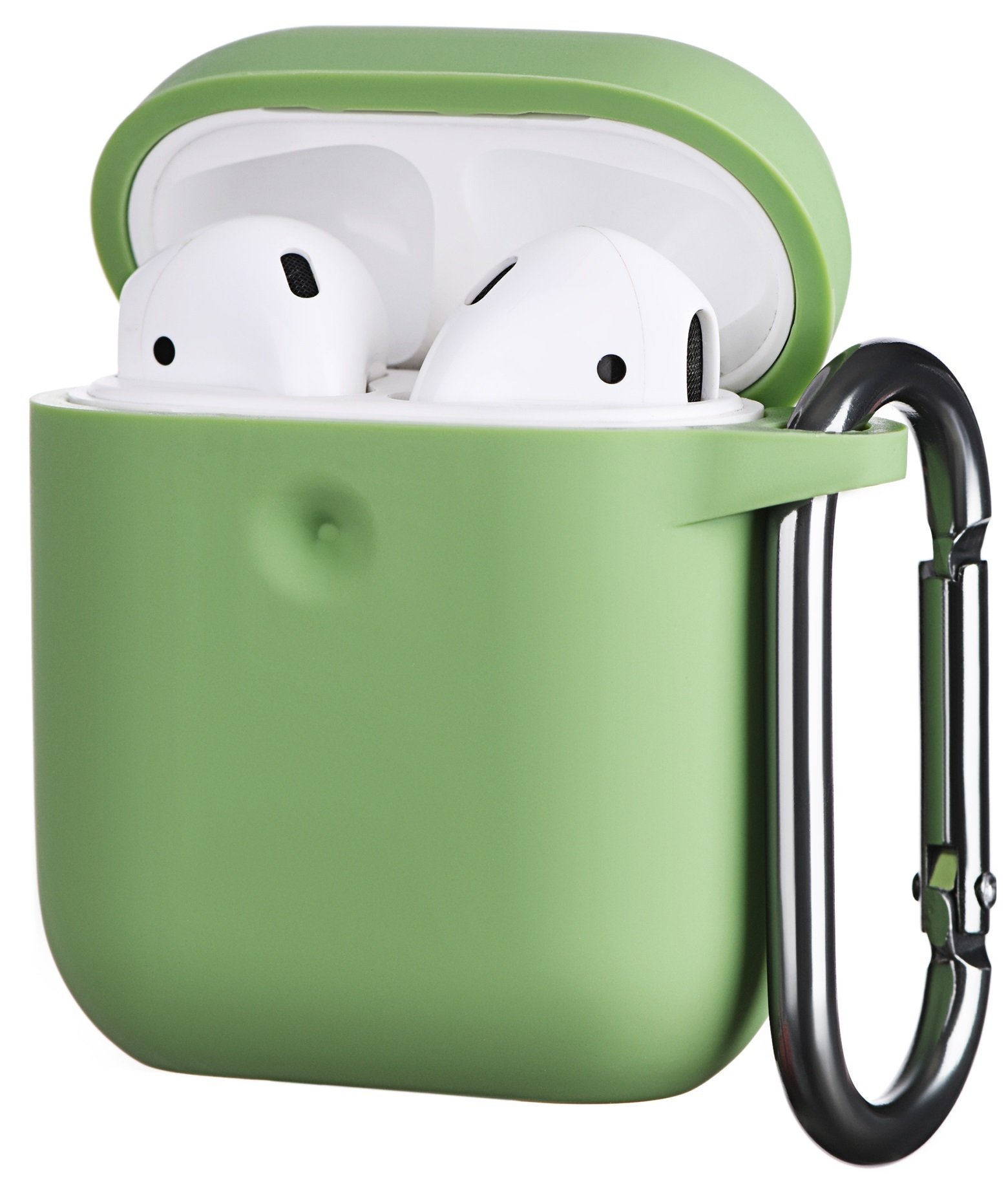 

2Е для Apple AirPods Pure Color Silicone Light green (2E-AIR-PODS-IBPCS-3-LGR), Зелёный
