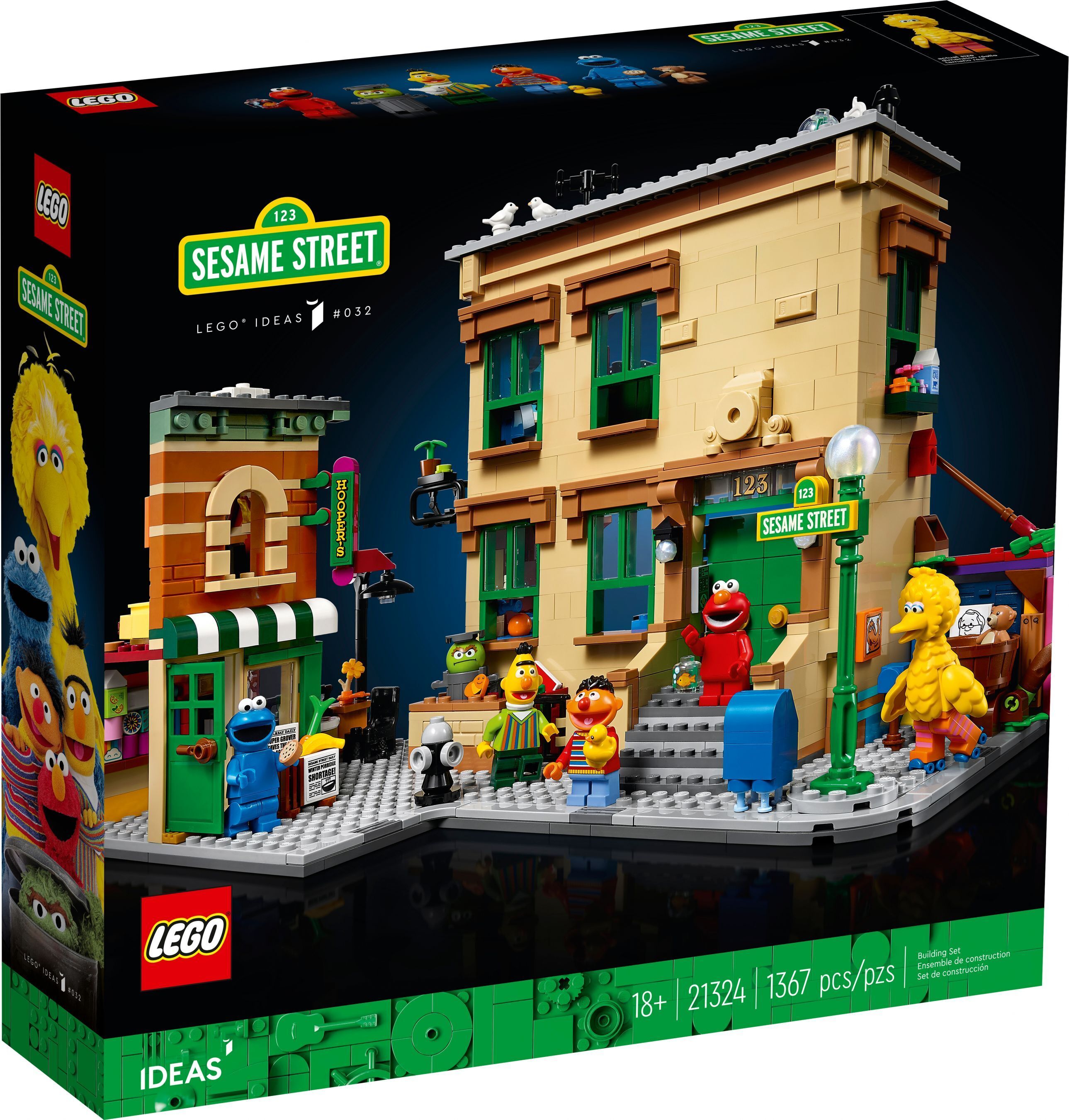 

LEGO Ideas Улица Сезам, 123 (21324)