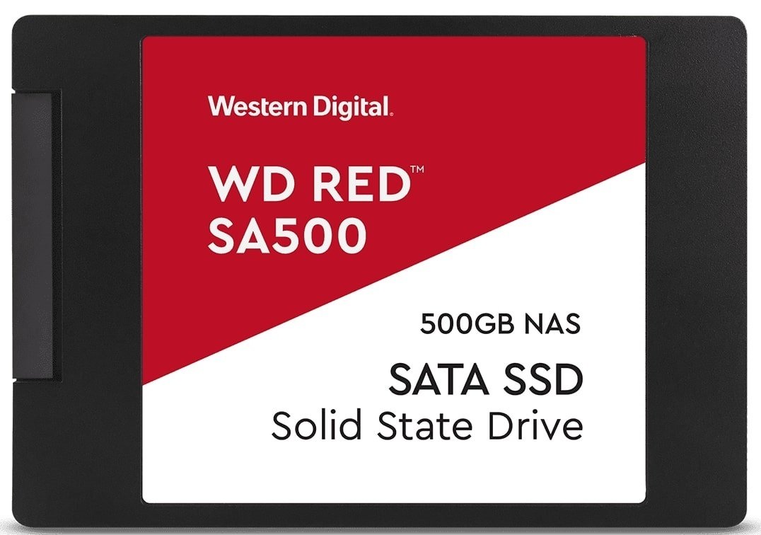 

WD Red WDS500G1R0A, Чёрный
